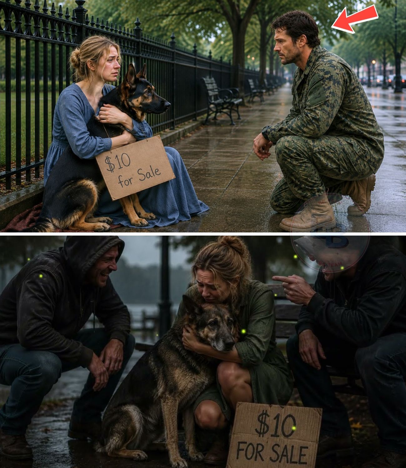 A Navy SEAL Saw a $10 Dog Sign — What Followed Gave Two Lost People a Home