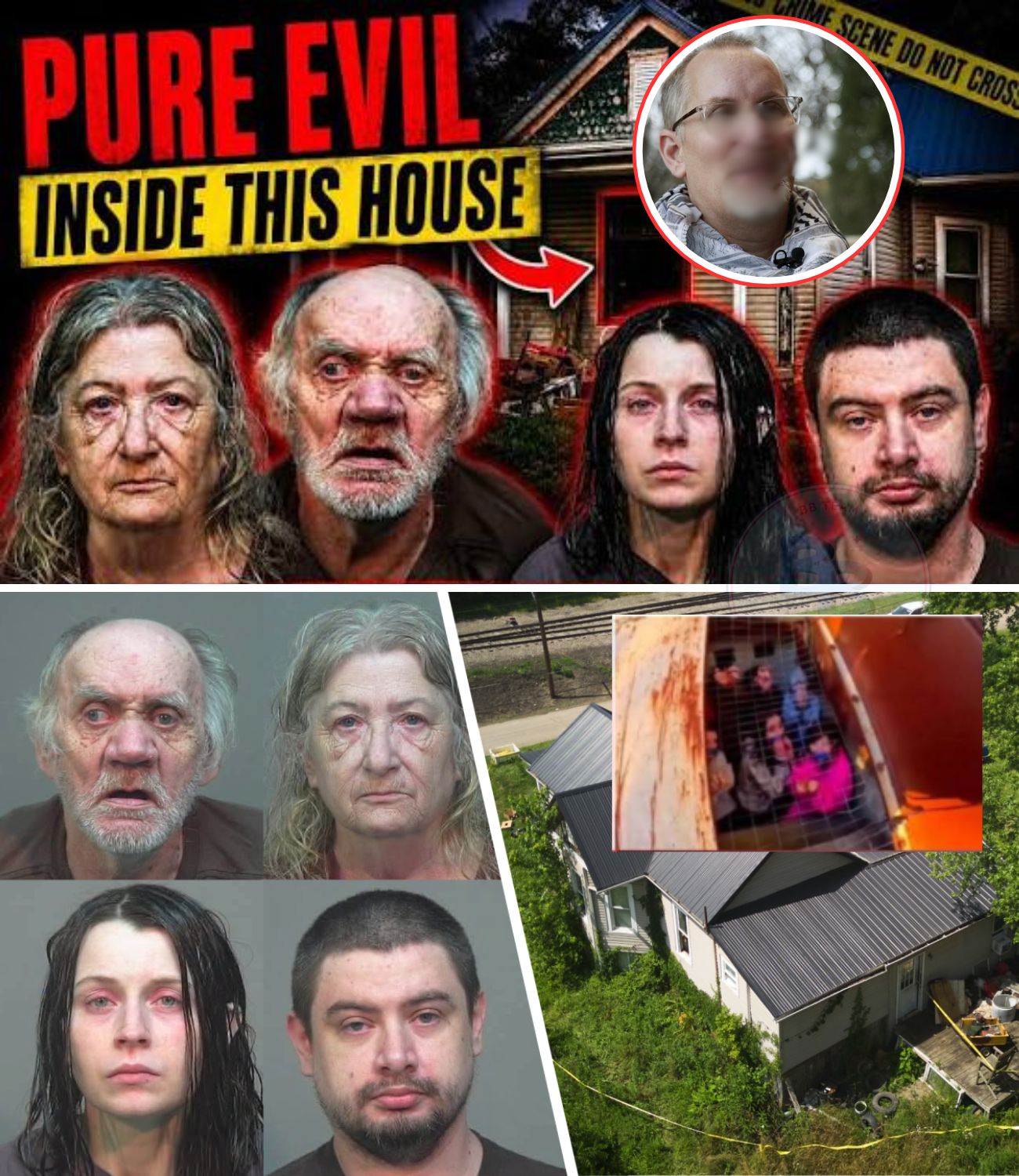 Ronnie Fletcher, the second son-in-law of grandparents Gary Siders Sr. and Christina Siders in the case of 16 children rescued from a horrific family environment, has revealed strange details about his in-laws that have shocked the public: “At the time, I didn’t think it was that serious.”