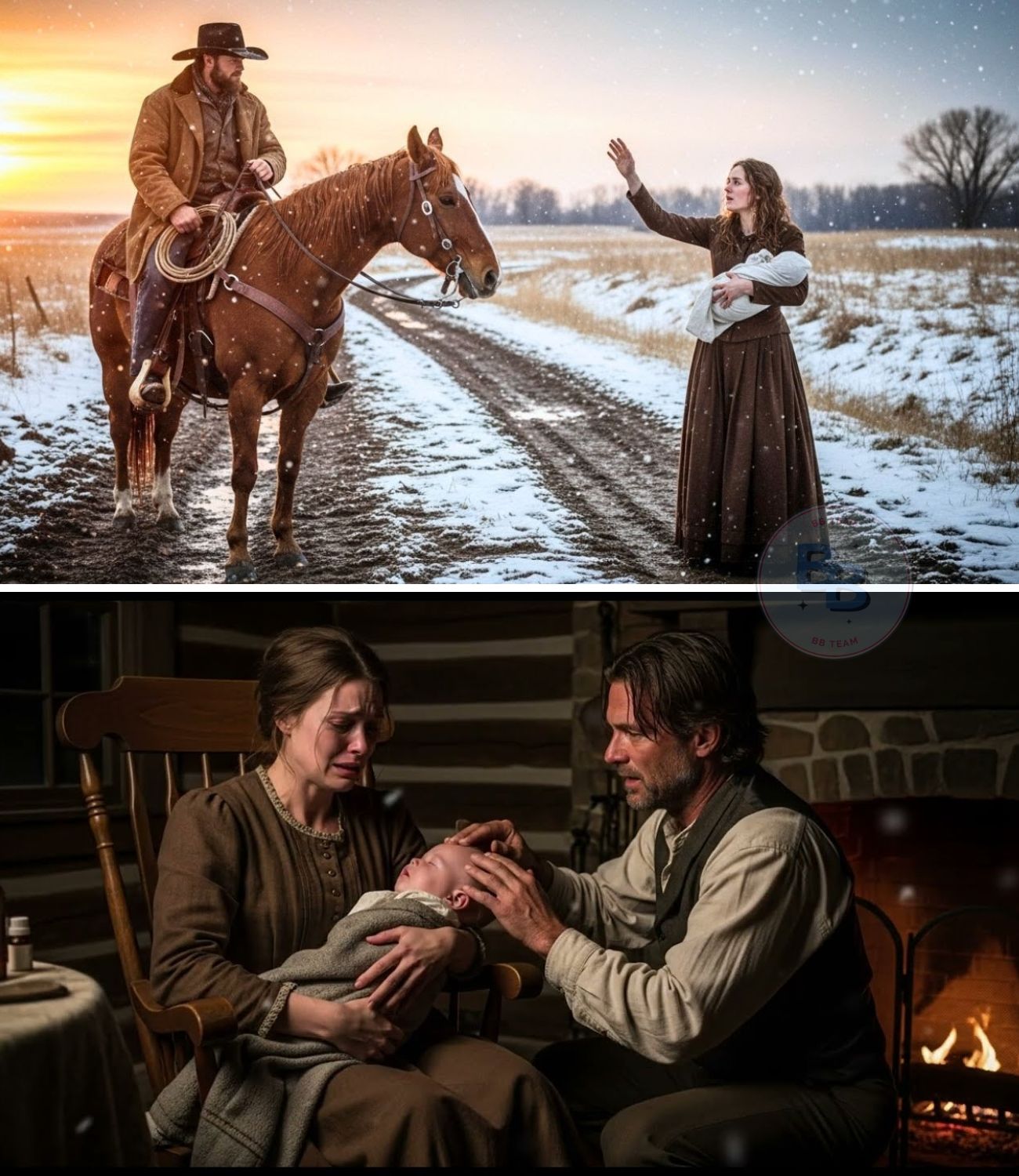 She Whispered, “We Have Nowhere Left” — The Millionaire Cowboy Said, “Then You Have Me.”