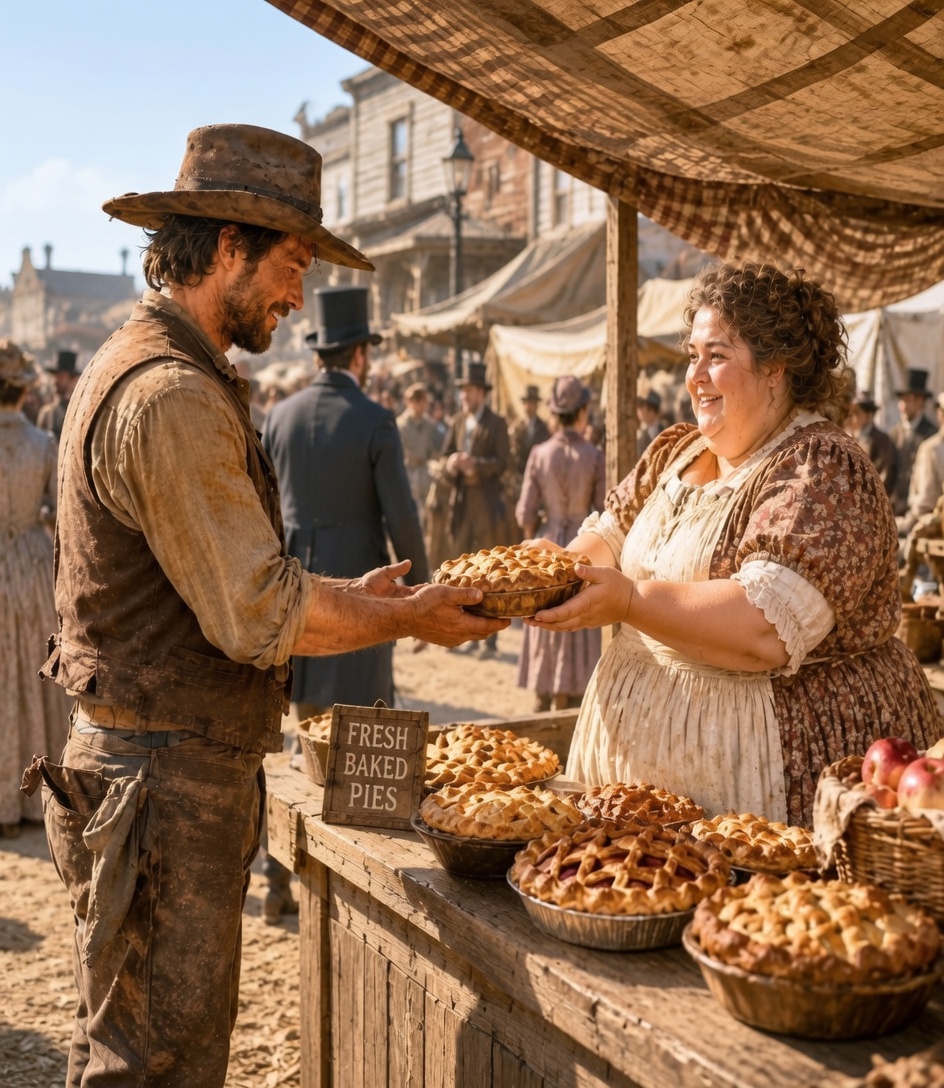 Every Sunday He Bought Her Pie—By Harvest, He Asked Her to Share His Ranch and His Name