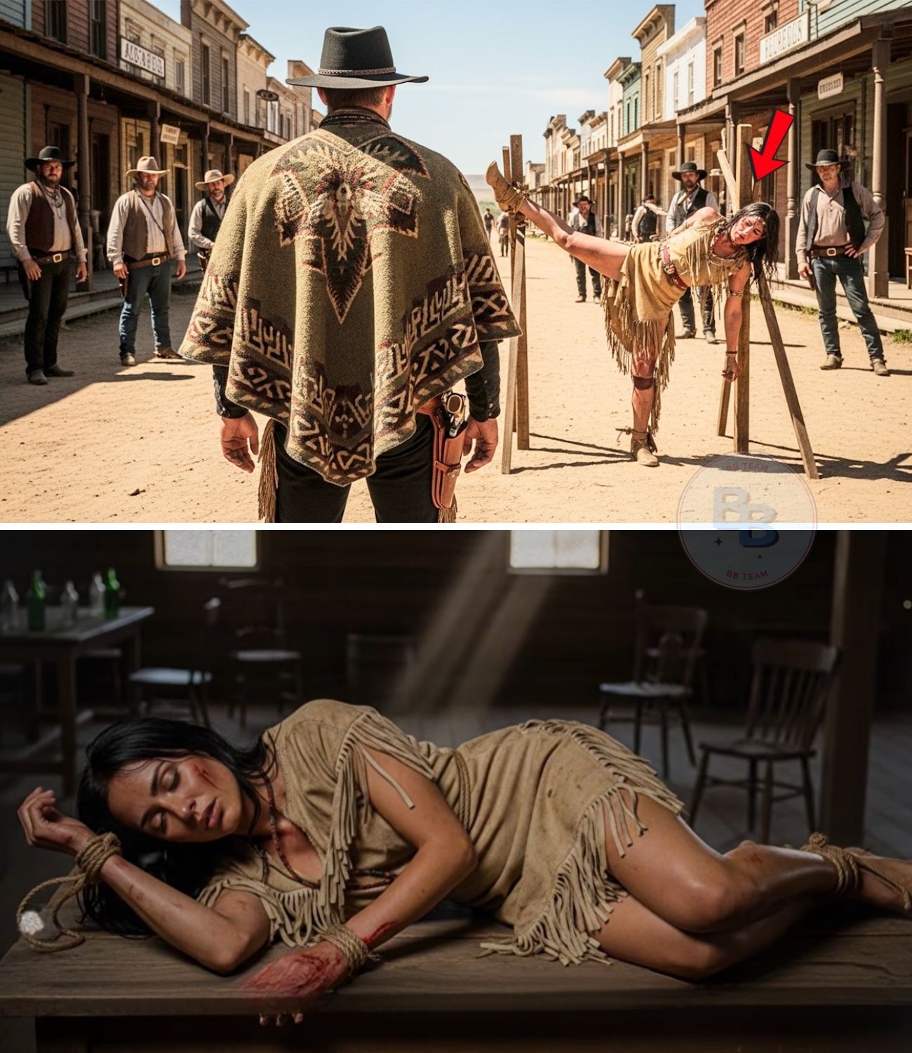 “Release Her!” Nameless Gunslinger Said To Most Notorious Thugs In Deadwood.|Best Wild West Stories