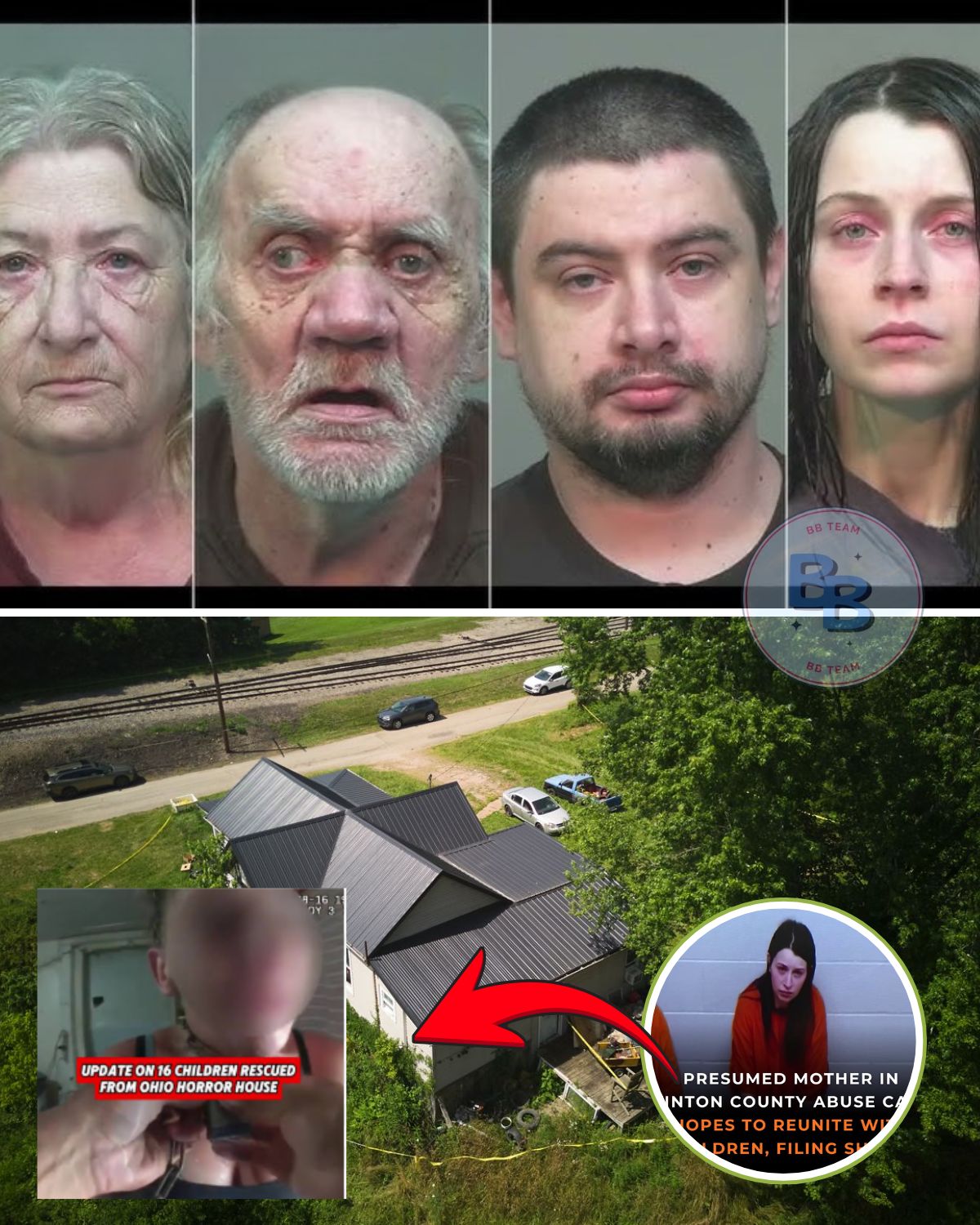 Young mother arrested in the case of 16 children who allegedly remained hidden for 18 years and lived in inhumane conditions: her first statements about her children revealed by authorities; police disclose her wish — “I miss them and want to be reunited with them.” A final ruling has been issued, shocking the public with the severity of the case.