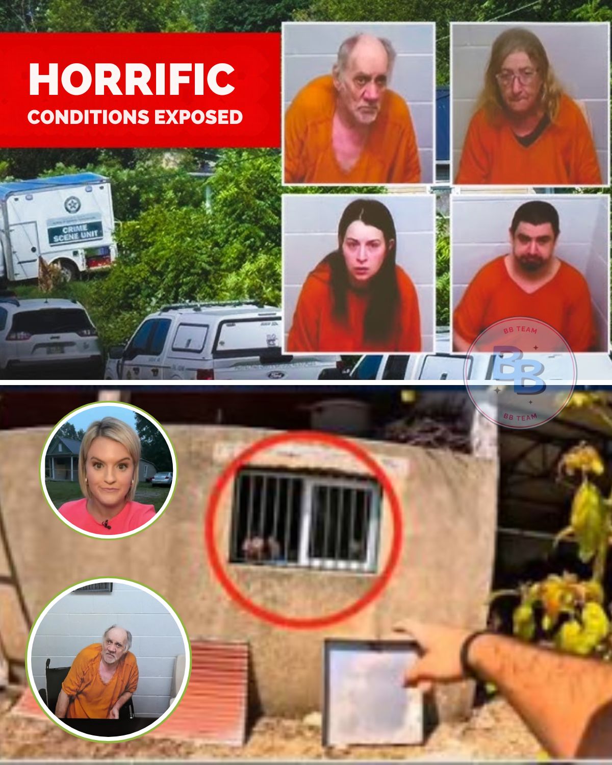 The Case of the 16 Children:Neighbor Exposes the Four Suspects’ Alleged Tactics, Revealing Disturbing Details Suggesting the Children Were Deliberately Kept Hidden: “These Folks Were Pretty Good at Hiding These Kids.”**