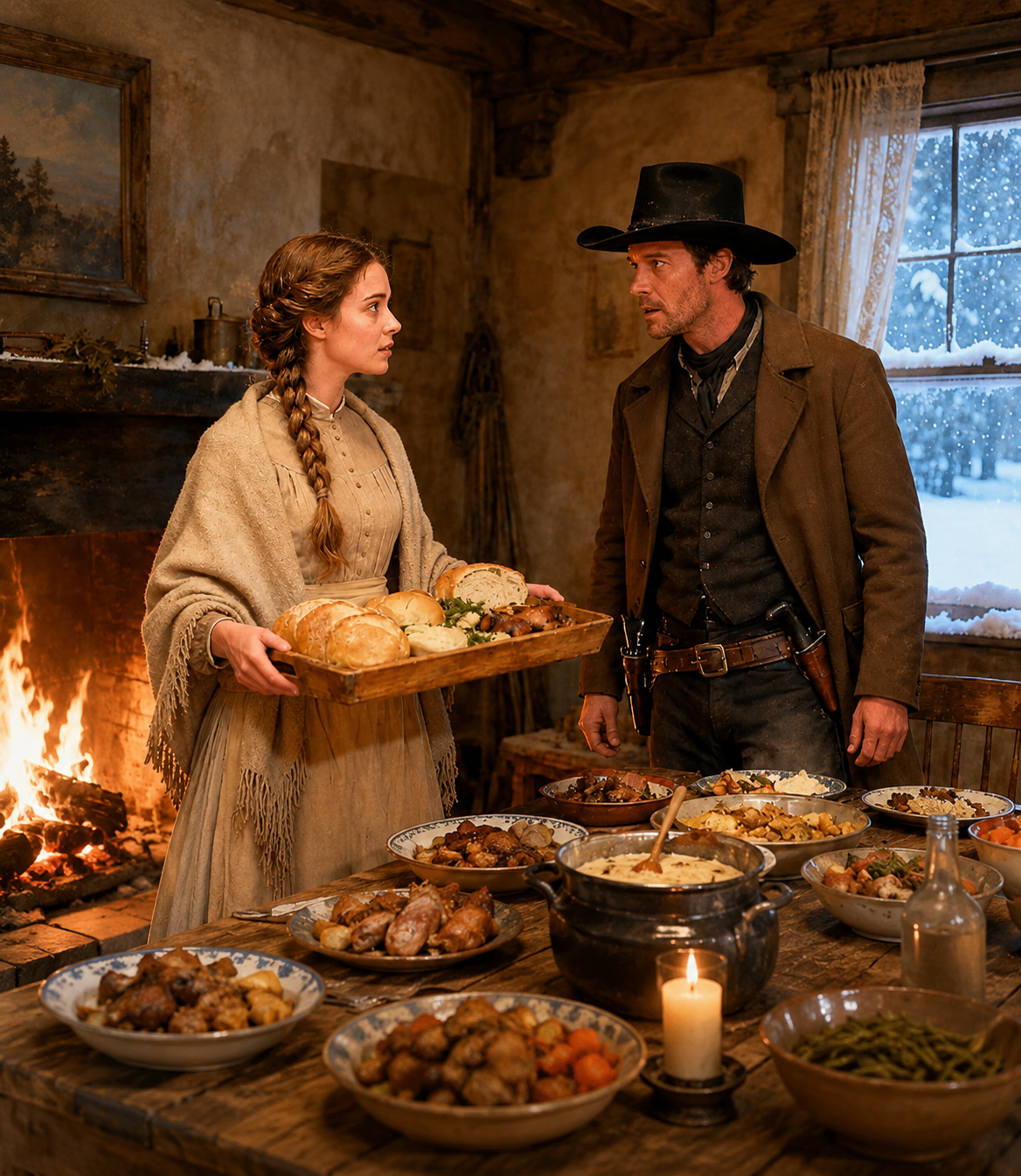 The Wealthy Rancher Chose a Plain Bride—By Dawn, Every Cowboy Called Her Family