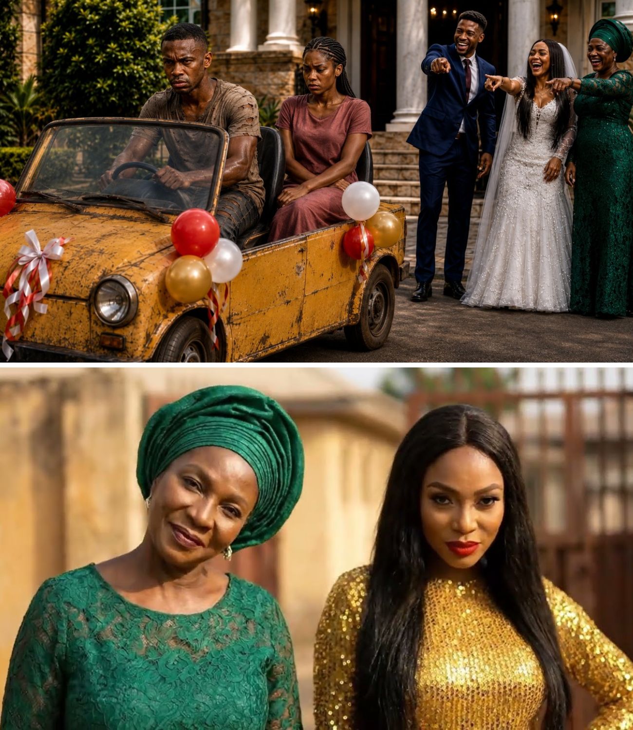 They Laughed When A Poor Driver Picked Up The Bride, Unaware He Was Her Billionaire Groom