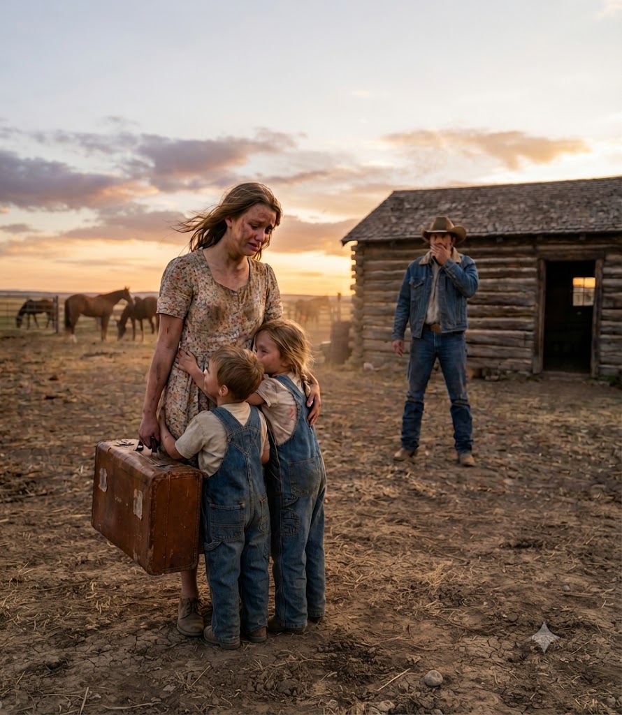 Sold at 18 to a Lonely Rancher — But His Twin Kids Loved Her Before He Did