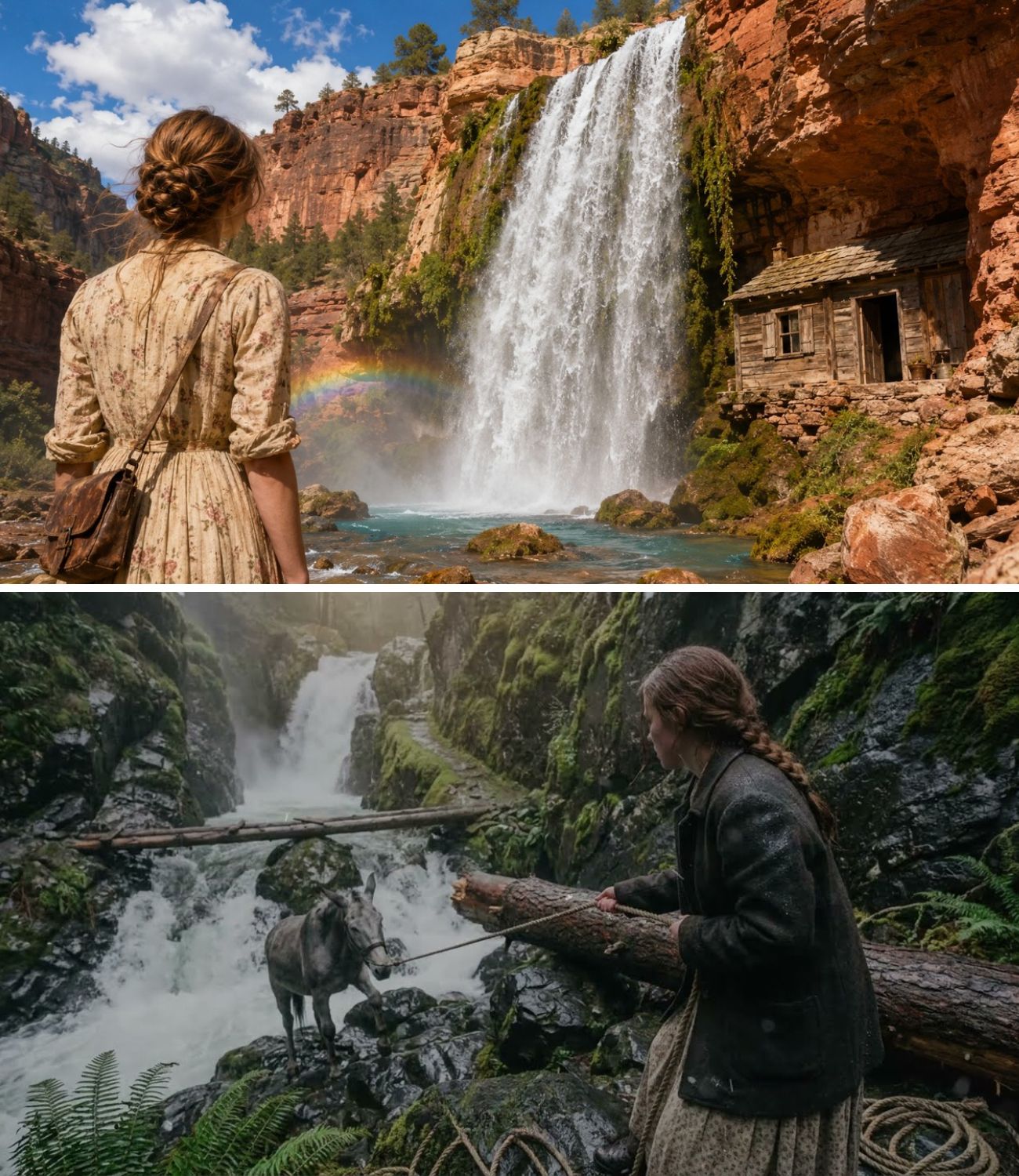 Her Late Father Left Her Nothing but a Waterfall—Then She Found the Cabin Hidden Behind It