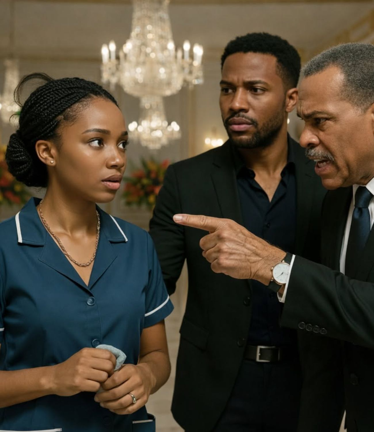 The Billionaire Caught the Maid With a Necklace… Then He Recognized Something Impossible