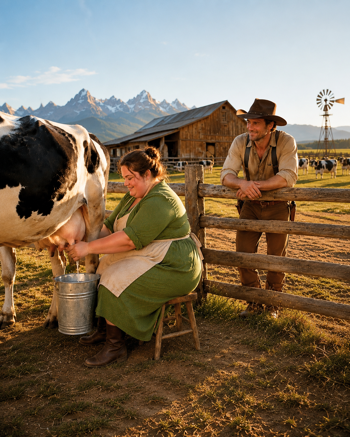 He Hired a Bride to Milk the Cows—She Turned His Ruin Into a Frontier Legacy