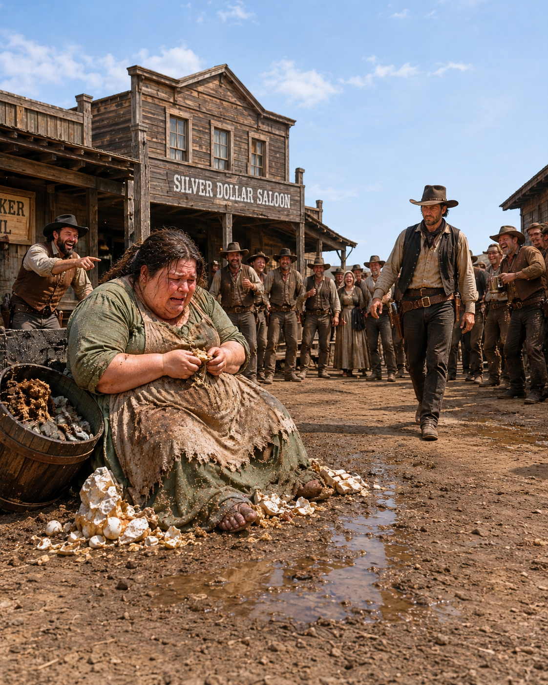 “Leave Her Alone!” He Shouted — The Obese Woman Everyone Mocked Finally Had Someone to Defend Her