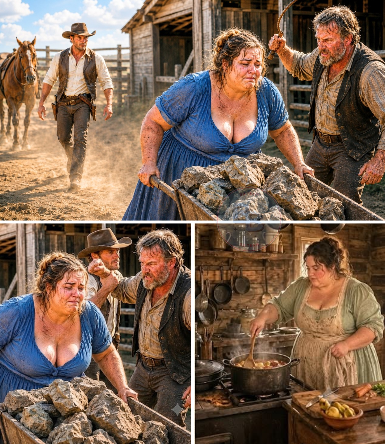 They Said the Obese Woman Belonged in the Fields—The Cowboy Said, “Not on My Ranch”