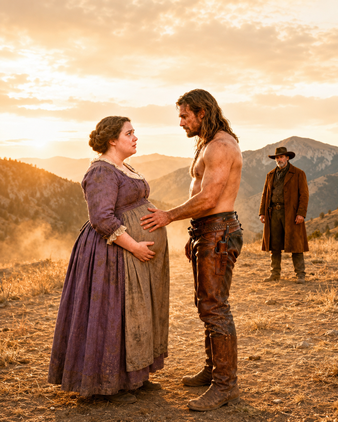 Father Sold His Pregnant Obese Daughter to a Mountain Man… But His Secret Shocked All