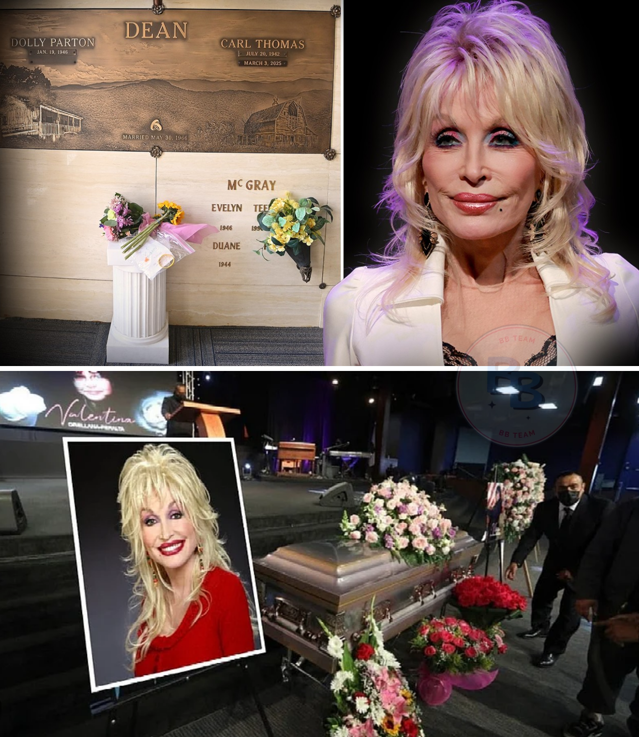 An inside look at the funeral:  Dolly Parton’s Family Gathers for Emotional Goodbye at Nashville Burial Site