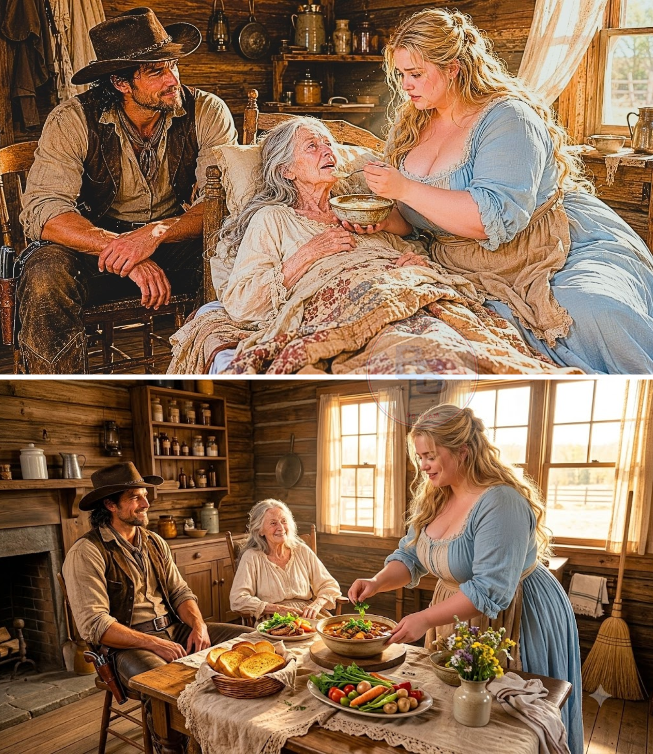 The Mountain Man Rejected Every Slim Bride — Until the Overweight Girl Saved His Wounded Mother