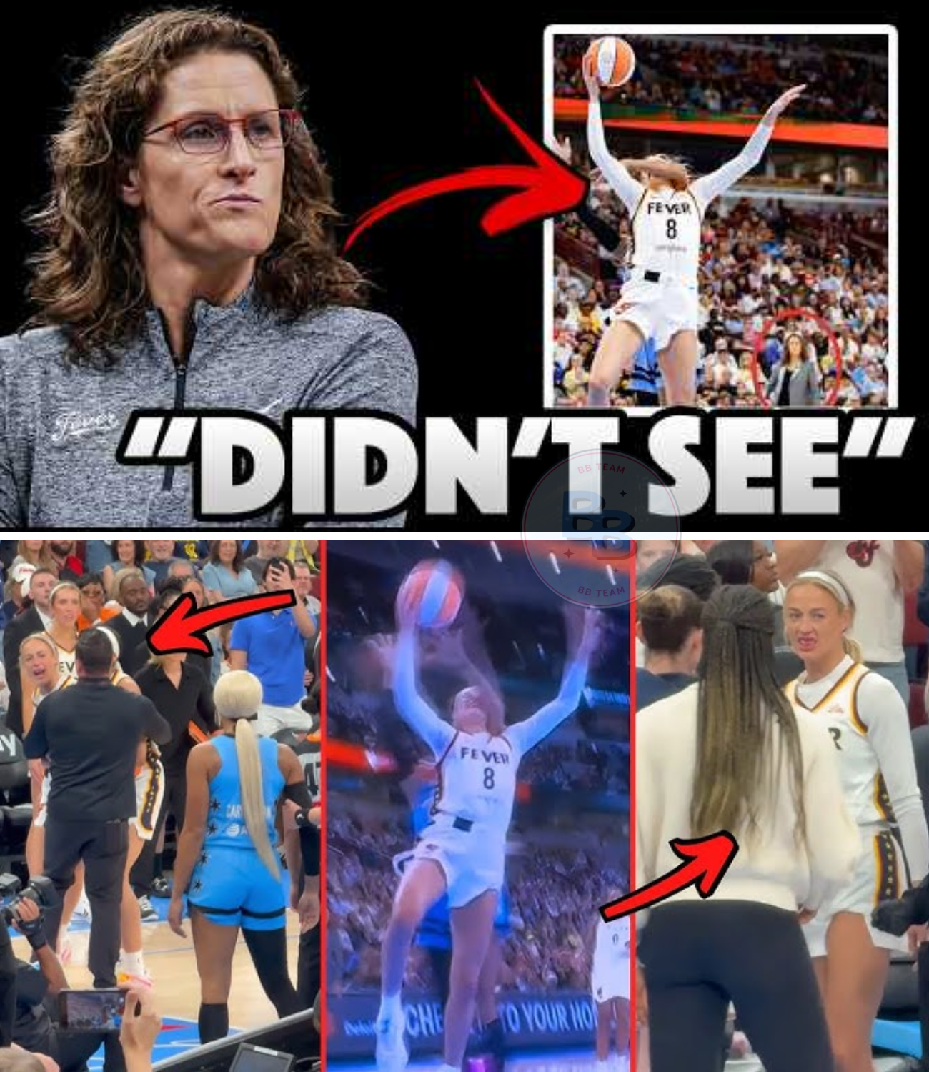 WNBA Coach’s Lie Backfires as Sophie Cunningham Foul Footage Emerges