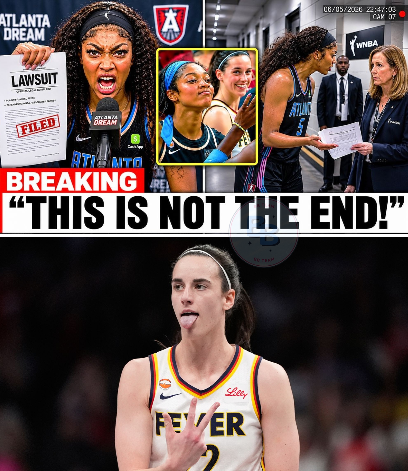 Angel Reese THREATENS LAWSUIT On Caitlin Clark For LAUGHING At Her Missed Game Winner!