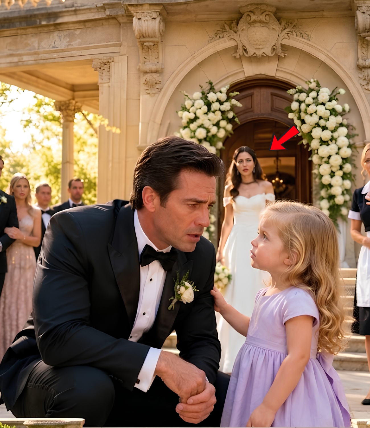 “She Hurts Mommy When You Leave” | The Maid’s Toddler Warned the Groom 