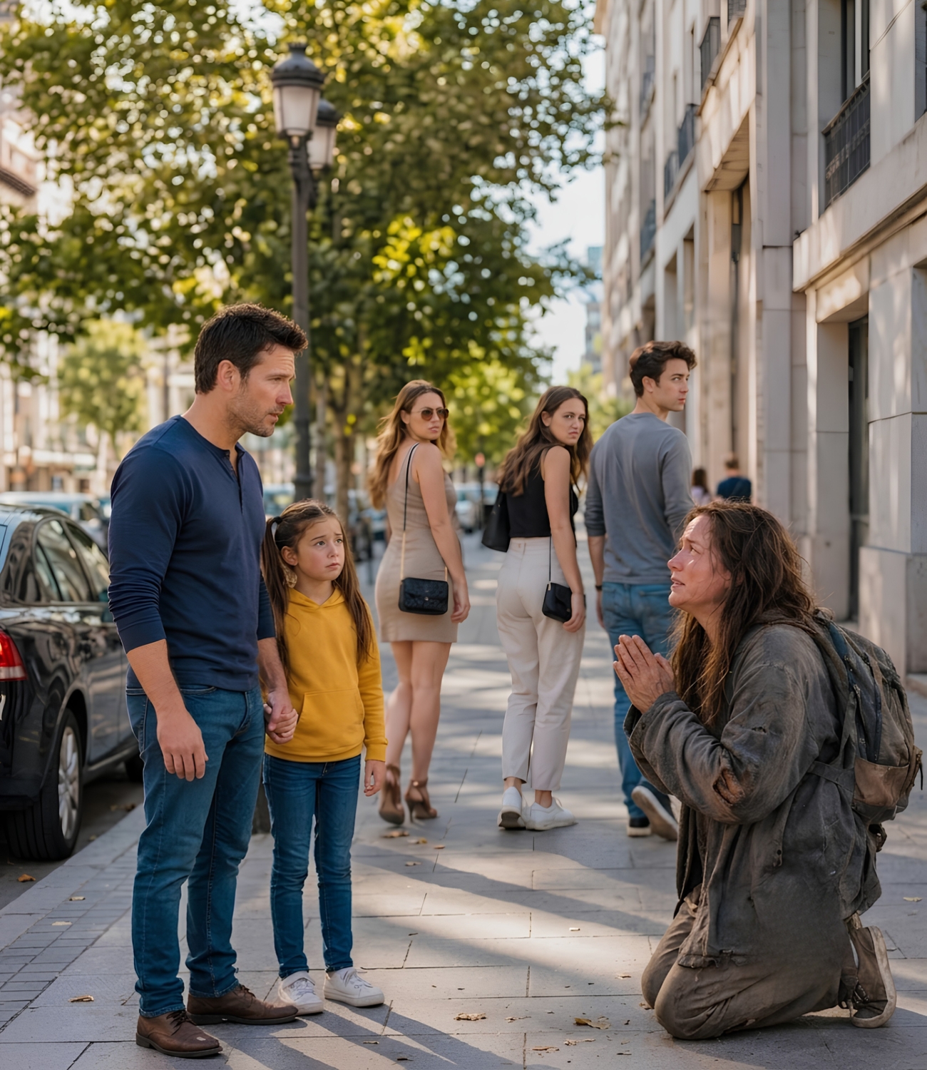 Single Dad Took a Homeless Beggar Home—The Next Morning, She Was the World’s Richest Woman 