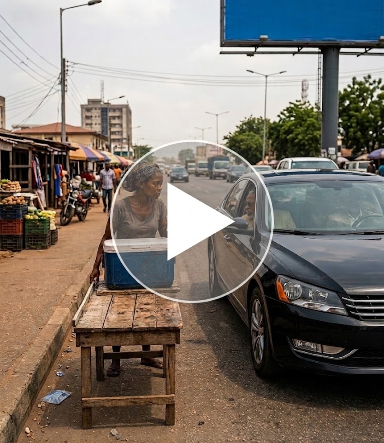 He just wanted to buy some water… but he discovered a genie