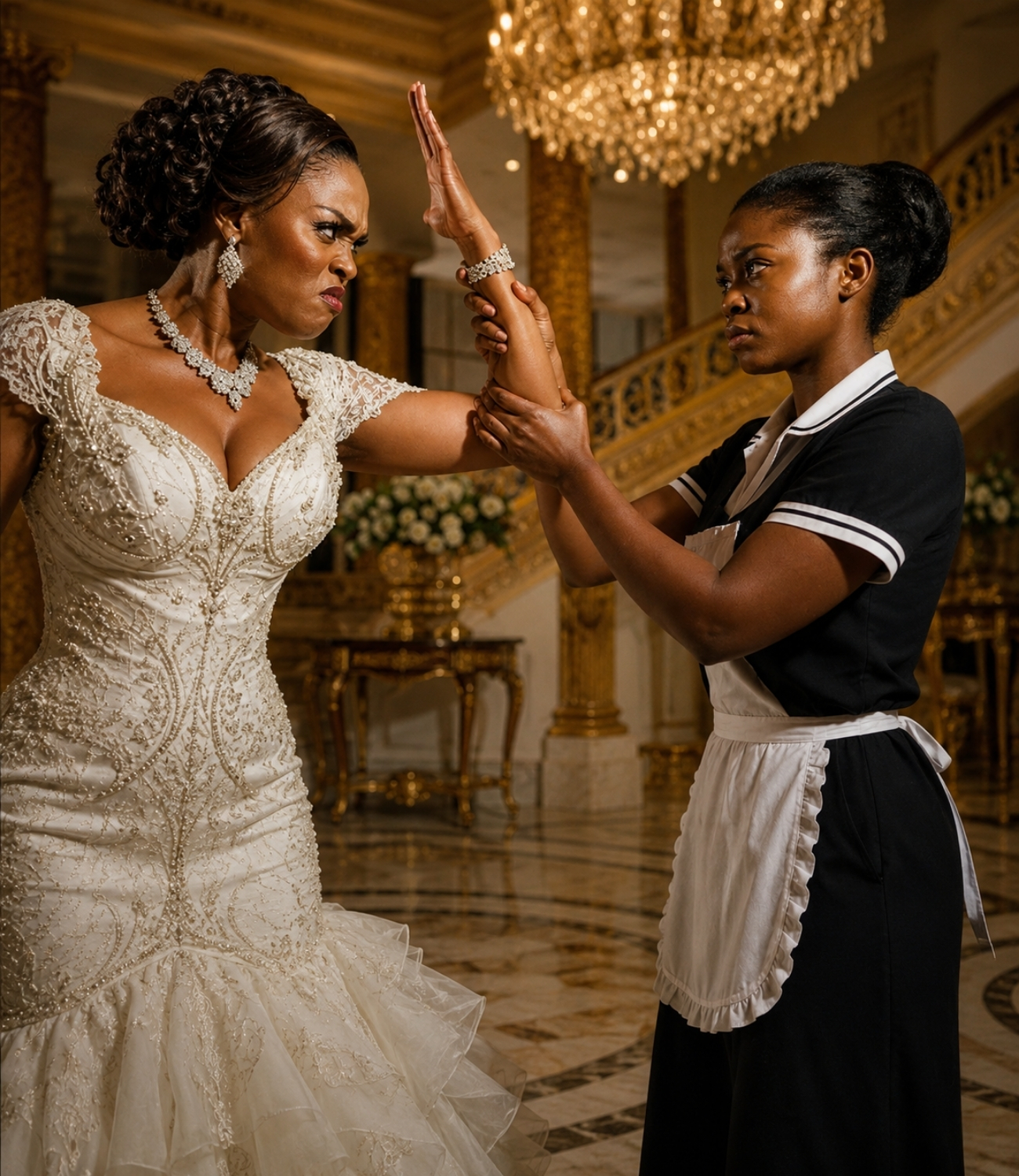 No one dared to defy the billionaire’s fiancée, until the day a simple maid did