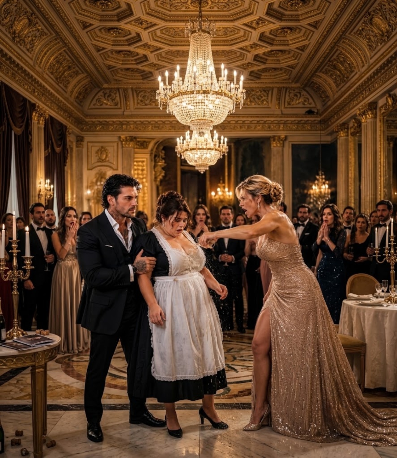 A Jealous Socialite Humiliated the Curvy Nanny… Until the Mafia Boss Protected Her