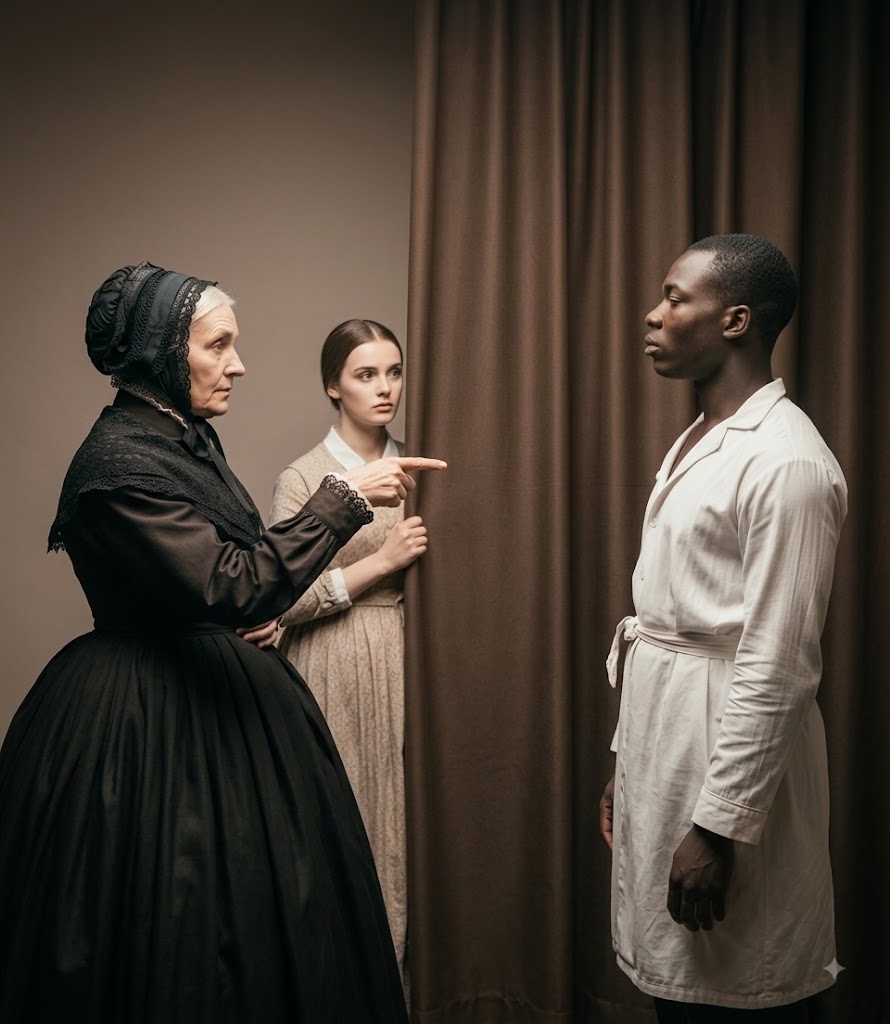 The widow bought a young male slave for 17 coins—unaware of his true value until a whisper reached her ear: “17 centimeters.”