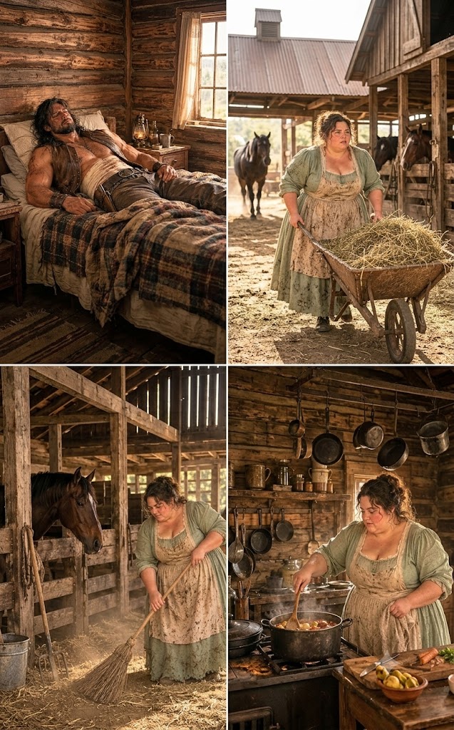 “Don’t Worry About Your Ranch…” The Obese Woman Took Charge and Saved It While He Was Sick