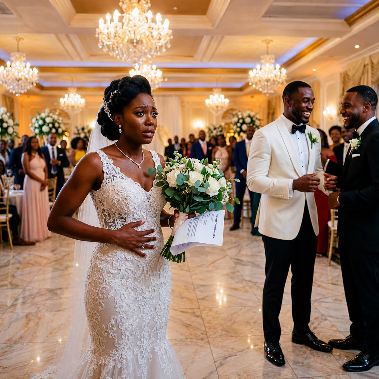 Bride Discovers She’s Pregnant—Then Overhears the Groom’s Betrayal Hours Before the Wedding