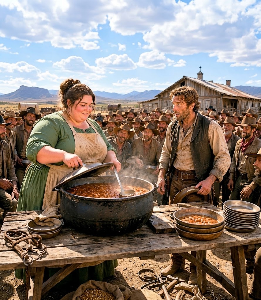 He Needed a Wife to Feed 40 Hungry Cowboys—She Turned One Iron Pot Into a Ranch Legend