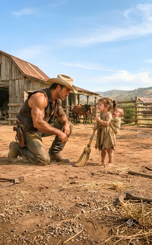 “My Brother Hasn’t Eaten in Days…” She Pleaded for a Job—The Cowboy’s Response Changed Everything