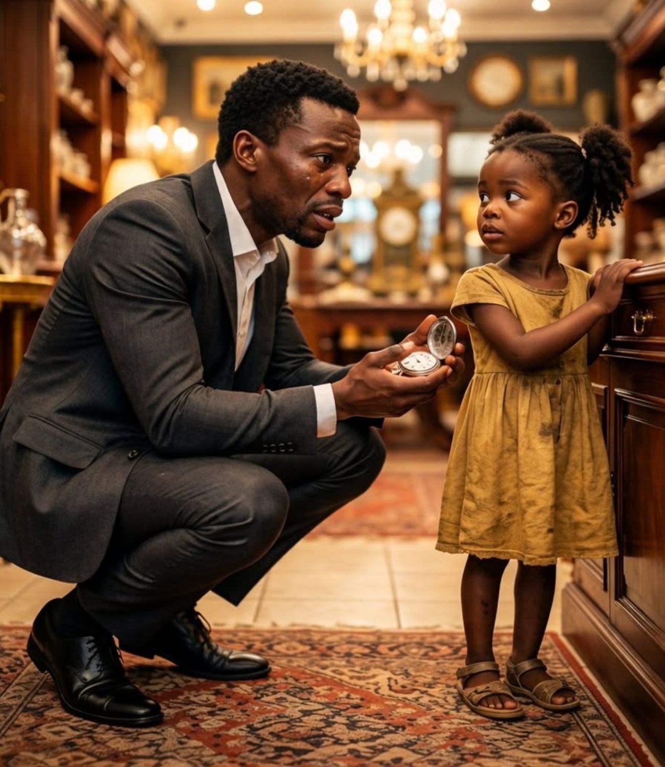 Billionaire Was Told His Pregnant Lover Was Dead — 7 Years Later, a Little Girl Walked In With His Pocket Watch and Revealed the Unthinkable…