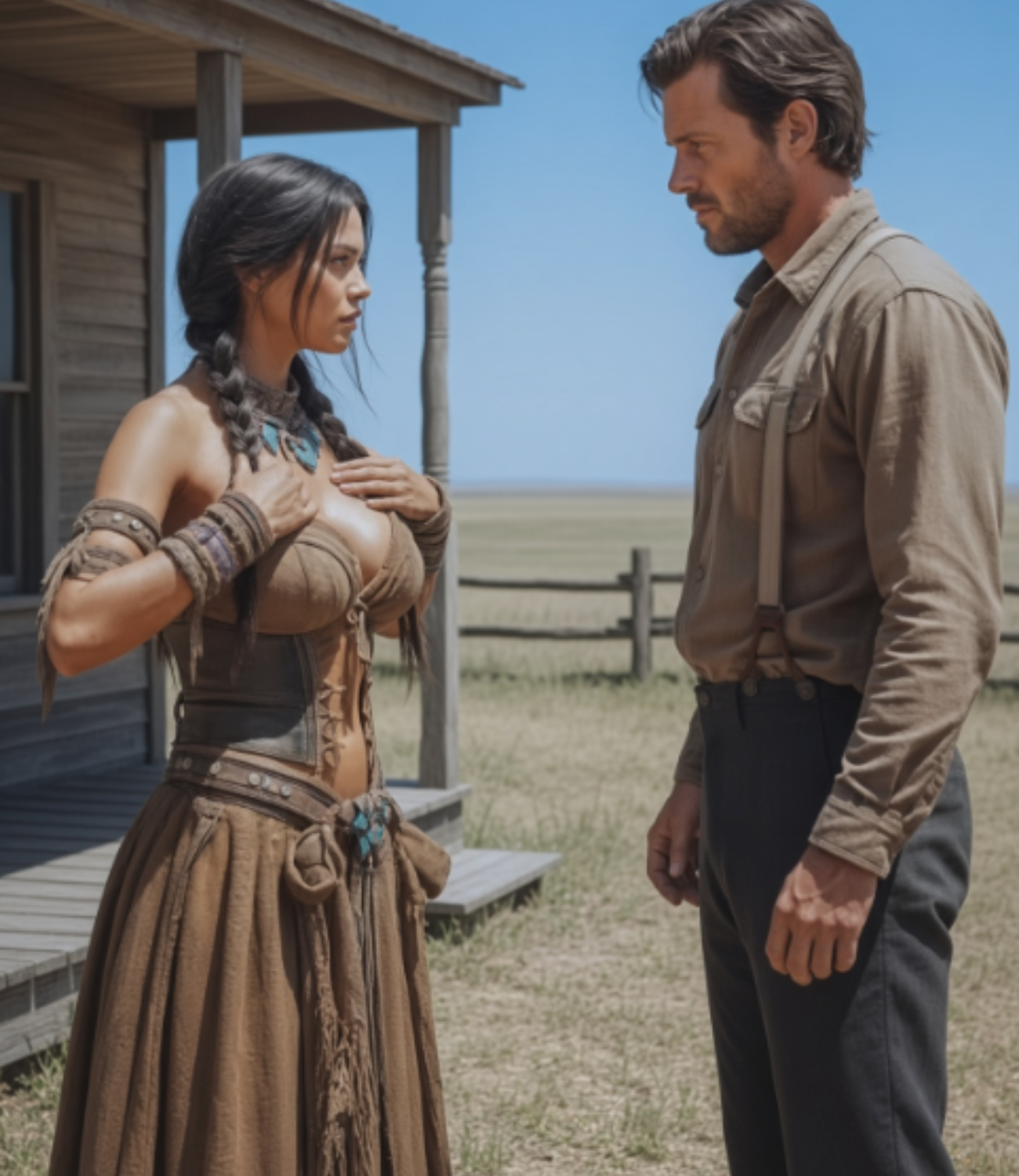 “Remember Me, Cowboy? I’m the Apache Girl You Saved Years Ago… I’ve Returned to Marry You”
