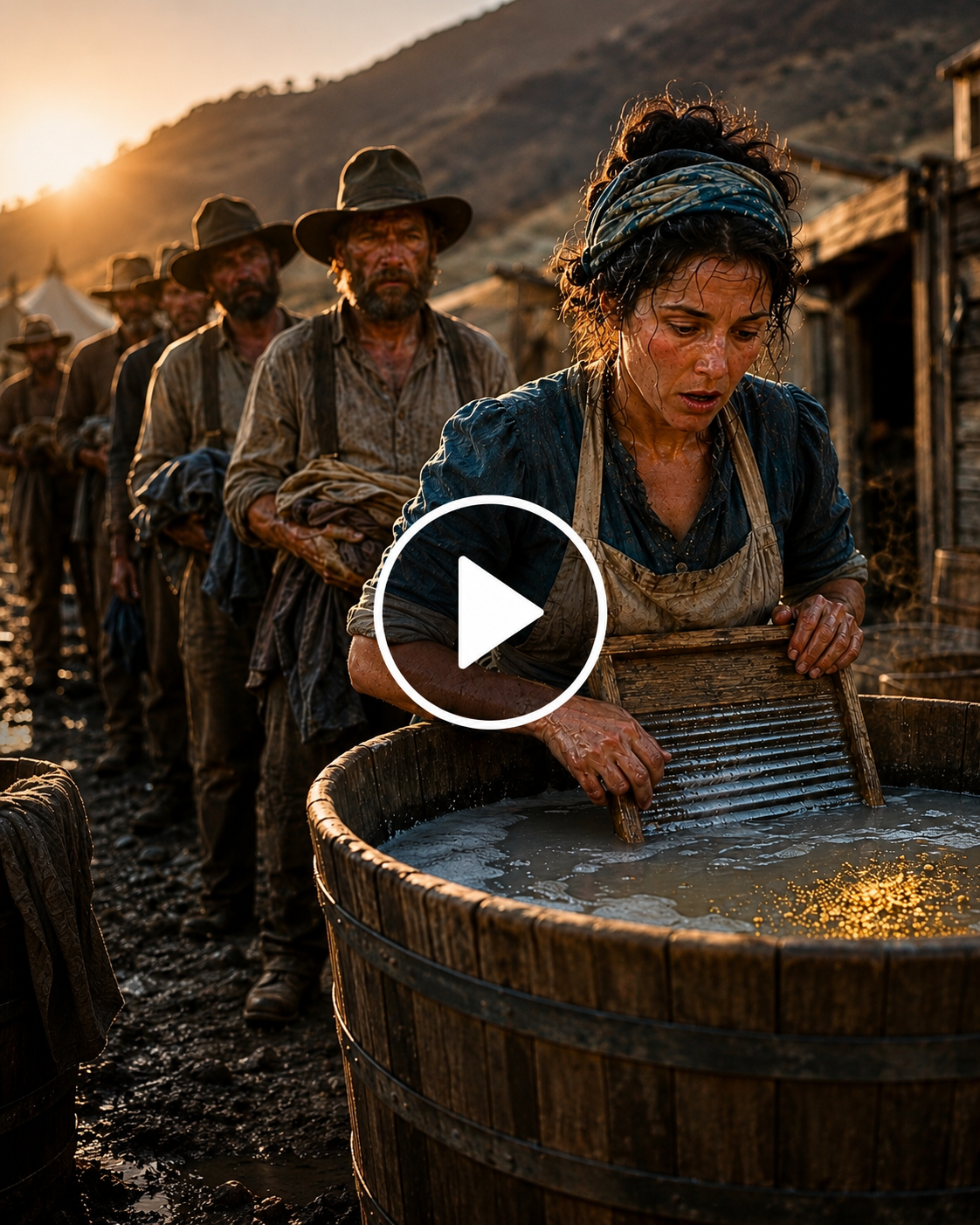 She Washed Miners’ Clothes for Pennies — The Gold Dust in the Wash Water Made Her Quietly Rich
