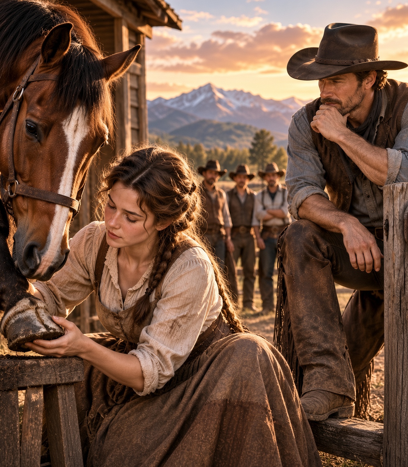 No Ranch Would Hire the Lone Woman—Until One Cowboy Discovered Her Hidden Gift With Horses