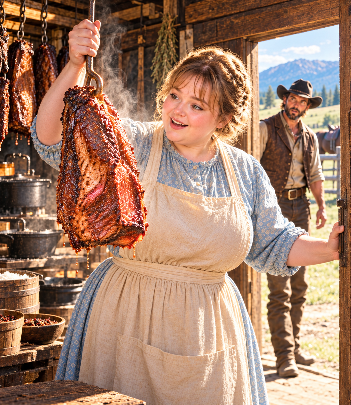 22 Ranch Hands Were Hungry — Until The Forgotten Smokehouse Found Its Keeper