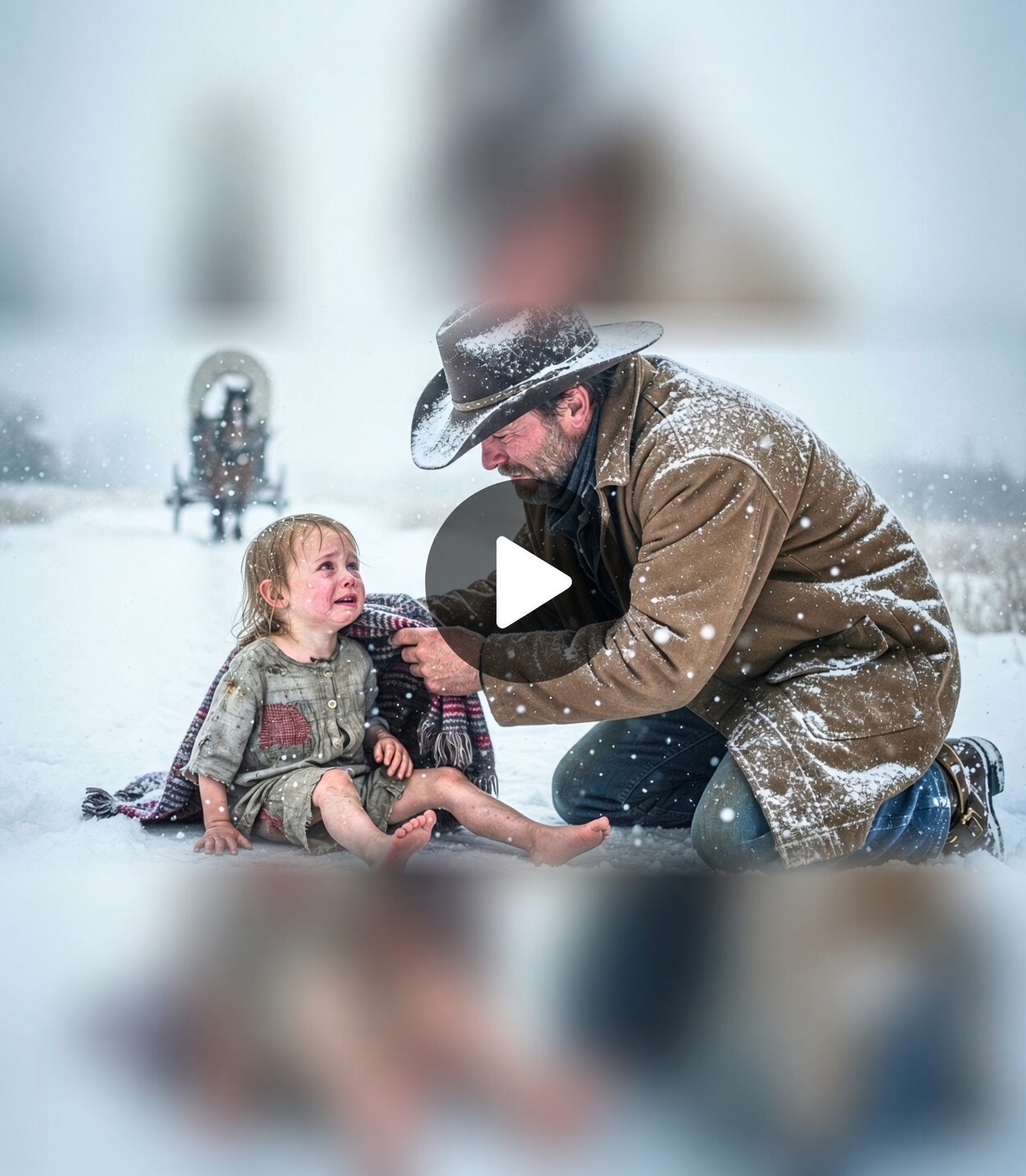 They Abandoned an Orphan Girl on the Trail — Until the Richest Cowboy Chose Her as Family