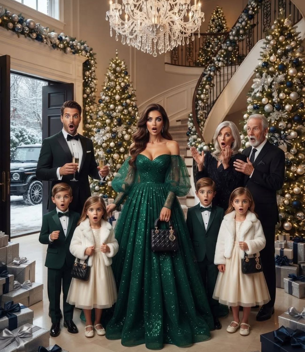 « Are you my daddy? » : son ex-femme débarque à Noël avec quatre enfants qu’il n’a jamais connus… Mais la lettre qu’elle apporte va faire basculer toute la famille !