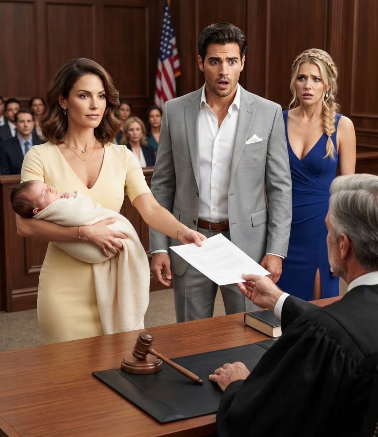 « Tu n’as jamais été assez pour moi… » : son mari milliardaire demande le divorce, mais elle arrive au tribunal avec leur bébé secret… et lui arrache le contrôle de son empire !