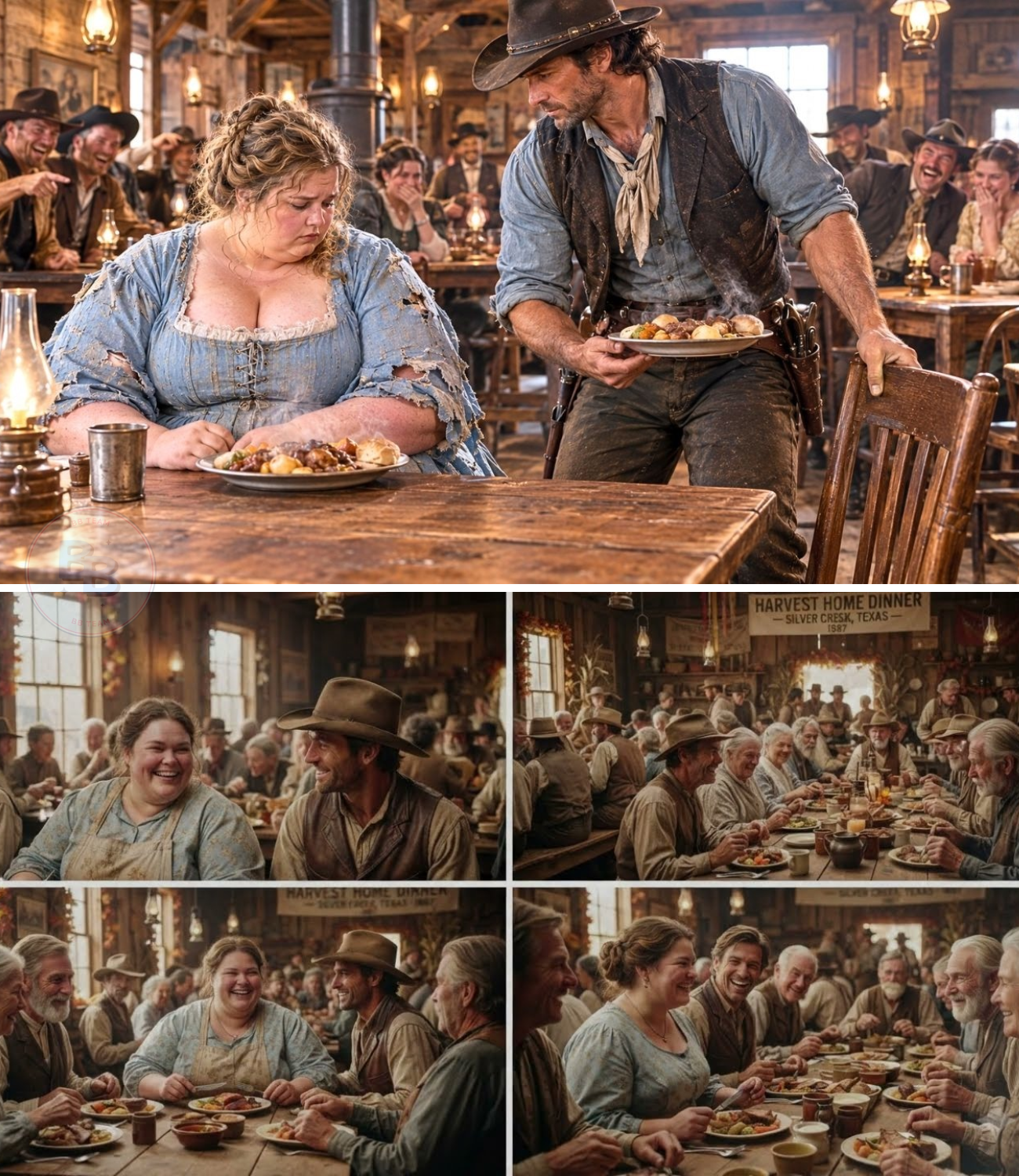 “You Won’t Eat Alone Again,” Said the Rancher — And Her Tears Fell –